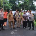 Pembetonan Jalan di Desa Wisnu Akibat Longsor Akan Diupayakan