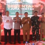 Bupati Pemalang Mansur Bersama Forkopimda Ikuti Program Penanaman Jagung Serentak 1 juta Hektar