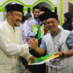 Kegiatan Tarawih di Pulosari Bupati Pemalang Anom Menyampaikan Membangun Melalui Persatuan dan Kerukunan
