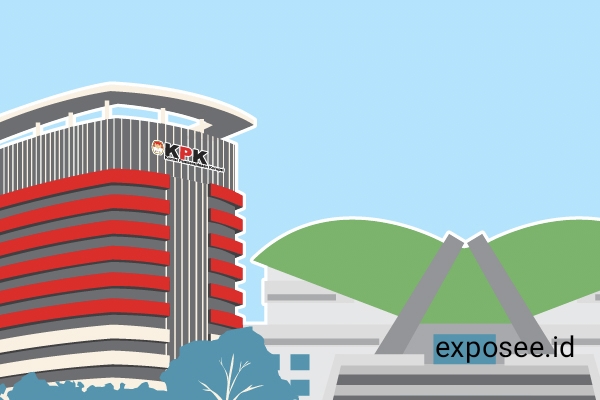 Animasi gedung KPK