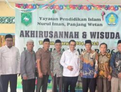 Hadiri Wisuda Santri, Anggota DPR RI Rizal Bawazier Dorong Penguatan Pendidikan Agama
