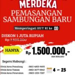 Diskon Spesial HUT RI ke-80: PDAM Pemalang Beri Potongan 40% untuk Sambungan Air Baru