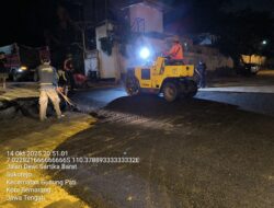 PT Praba Mas Hill Dukung DPU Kota Semarang, Perbaiki Jalan Dewi Sartika Barat Gunungpati
