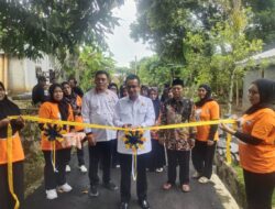 Wujudkan Infrastruktur Desa: Rizal Bawazier Resmikan Pengaspalan Jalan di Karangdawa dari Bantuan CSR BNI