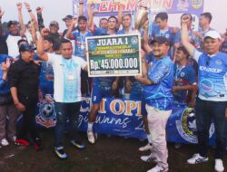 Purnel FC Suradadi Raih Juara NCM Open Sugihwaras 2025, Bupati Anom Apresiasi Fair Play dan Keamanan Suporter