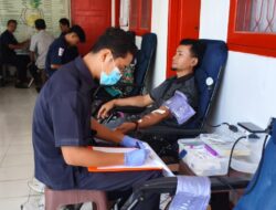 Setetes Darah Sejuta Harapan: Warga dan Perangkat Desa Beluk Antusias Ikuti Donor Darah