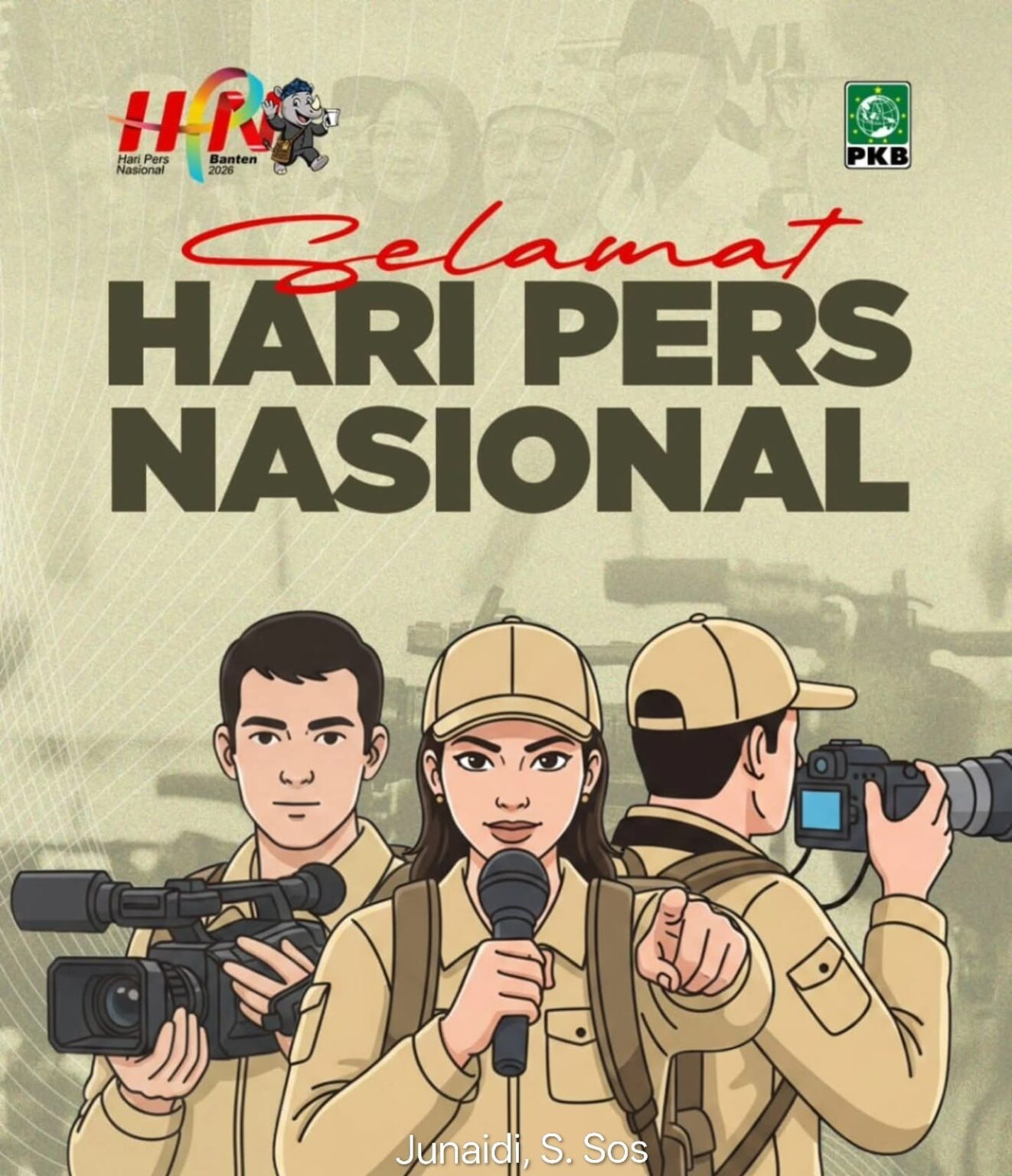 Momentum Hari Pers Nasional, Meningkatkan kualitas Pers dalam mengawal aspirasi masyarakat dan.menjalankan fungsi kontrol sosial