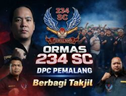 Tebar Kebaikan di Bulan Suci, Ormas 234 SC DPC Pemalang Bagikan 300 Paket Takjil Gratis