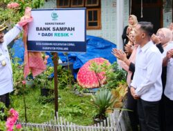 Peringati Hari Bumi, Bupati Pemalang Launching Bank Sampah Dadi Resik di Desa Kandang