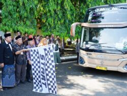 Pelepasan Kloter 9: 134 Jemaah Haji Pemalang Mulai Perjalanan Suci Menuju Donohudan