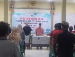 Gerak Maraton, Tim Kecamatan Petarukan Kawal Pembentukan Panitia Pilkades Karangasem  