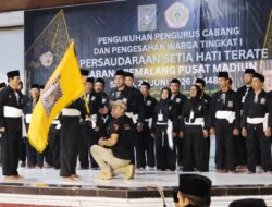 Pengesahan 368 Warga Baru PSHT Pemalang, Bupati Anom Tekankan Tanggung Jawab Moral dan Jaga Kedamaian