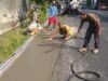 Ada Pengecoran Jalan Iser–Kendalsari, Warga Pemalang Diimbau Tertib Rambu