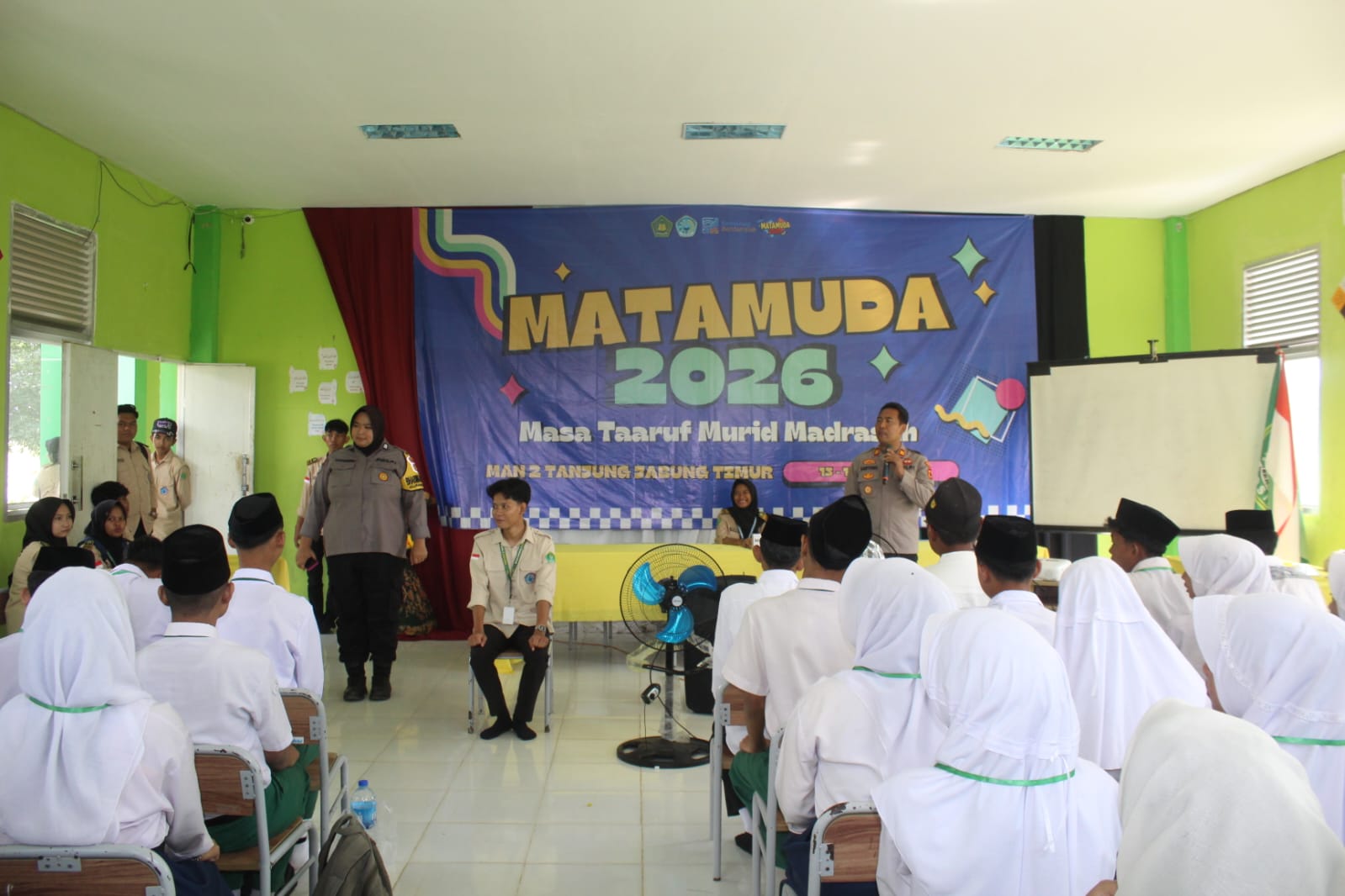 Gelar MATAMUDA, MAN 2 Tanjung Jabung Timur Gandeng Polsek Nipah Panjang untuk Edukasi Siswa Baru 6 IMG 20260714 WA0006