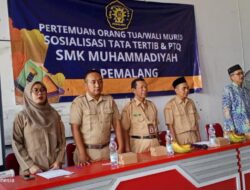 Bentuk Siswa Berkarakter dan Disiplin, SMK Muhammadiyah 1 Pemalang Sosialisasi Tata Tertib serta PTQ