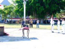 Lantik Pengurus DPPI dan Pimpin Apel Satlinmas, Bupati Pemalang Tekankan Sinergi Demi Pilkades Damai