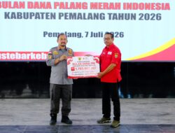 Melampaui Target hingga 112 Persen, Bulan Dana PMI Pemalang 2026 Resmi Ditutup dengan Realisasi Rp1,79 Miliar