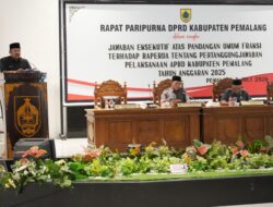 Jawaban Eksekutif atas Raperda Pertanggungjawaban APBD 2025, Bupati Pemalang Paparkan Rincian SiLPA Rp143,6 Miliar