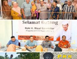 Wujud Nyata Kawal Pertanian, Rizal Bawazier Resmikan Talud Irigasi di Desa Sukoyoso Pekalongan