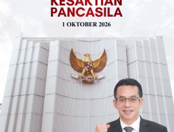 Peringati Hari Kesaktian Pancasila 1 Oktober 2026, Rizal Bawazier Ajak Masyarakat Perkuat Persatuan dan Gotong Royong