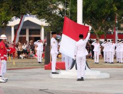 Ribuan Warga Padati Alun-Alun Pemalang Saksikan Upacara Penurunan Bendera HUT ke-81 RI