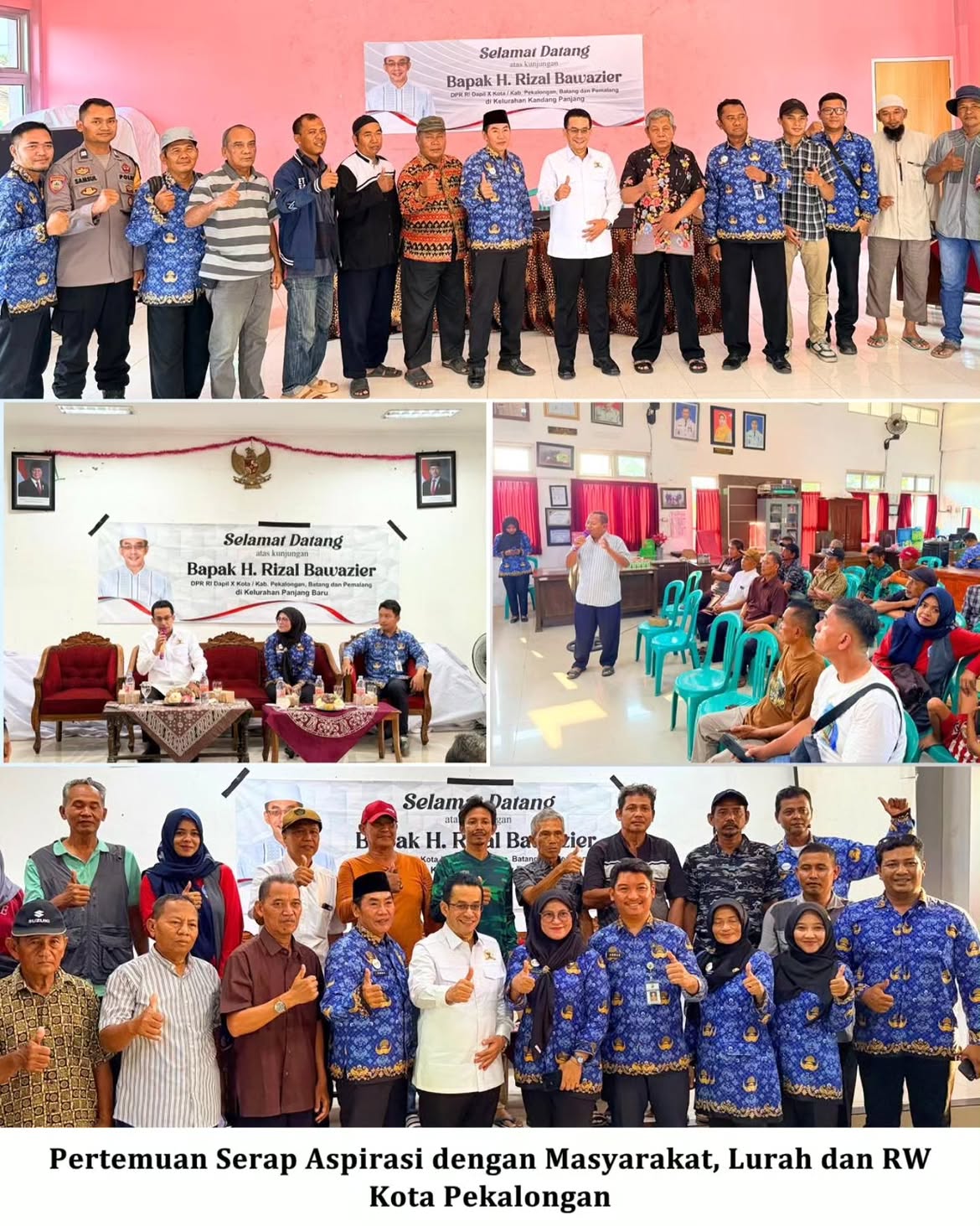 Pertemuan Serap Aspirasi dengan Masyarakat Lurah dan RW Kota Pekalongan.@fraksipksdprri @dpr r.heic